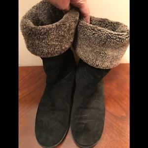 Stewart Weitzman ugg like boots. 8.5